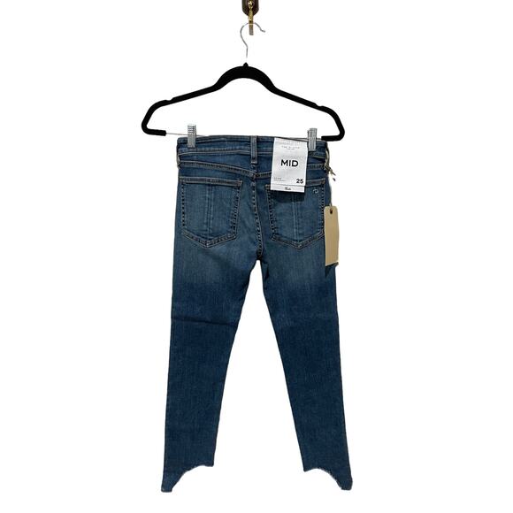 RAG & BONE Cate Skinny Step Hem Jeans Size 25 New with Tags - Picture 9 of 10